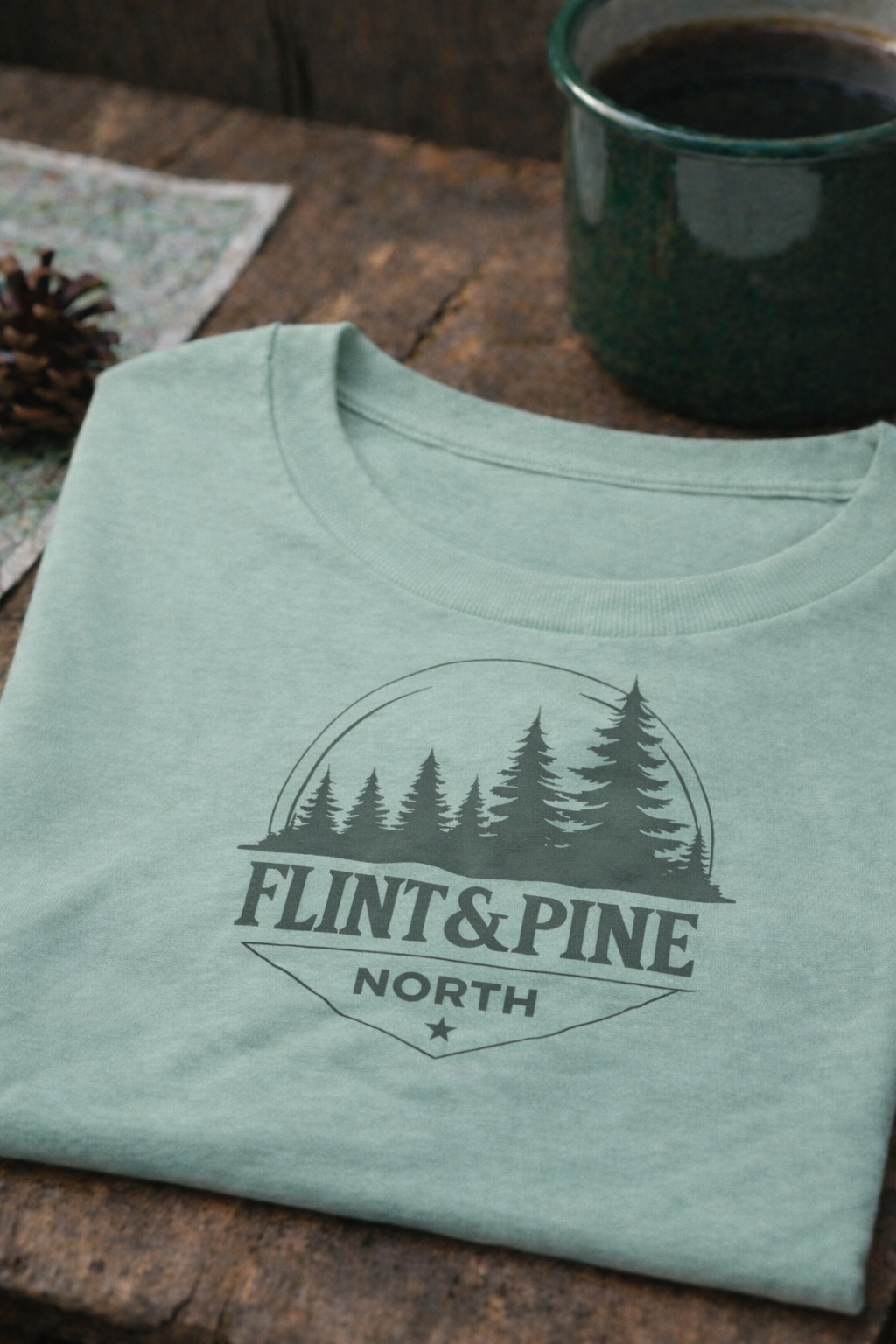Flint & Pine North Heritage Tee