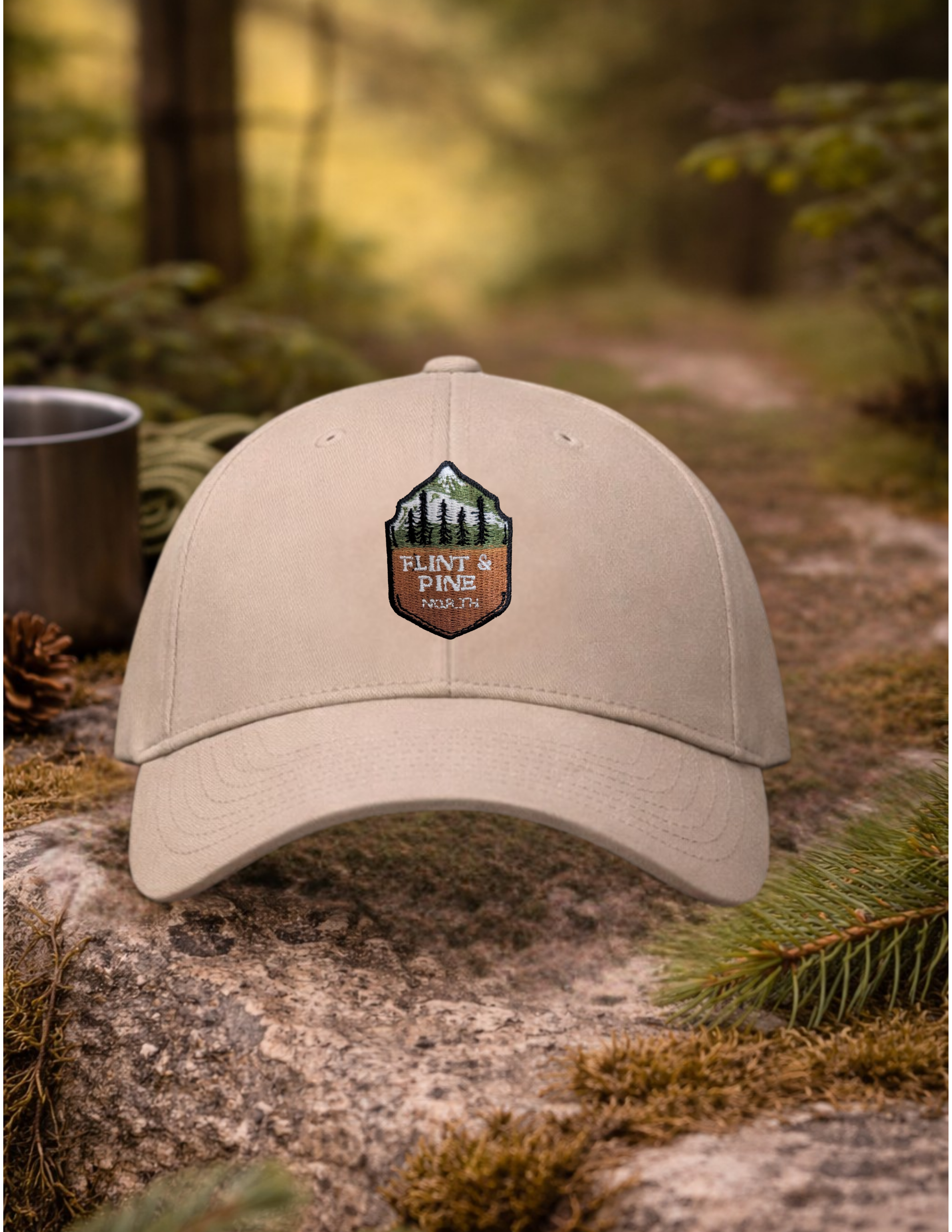 Flint & Pine North Heritage Patch Hat