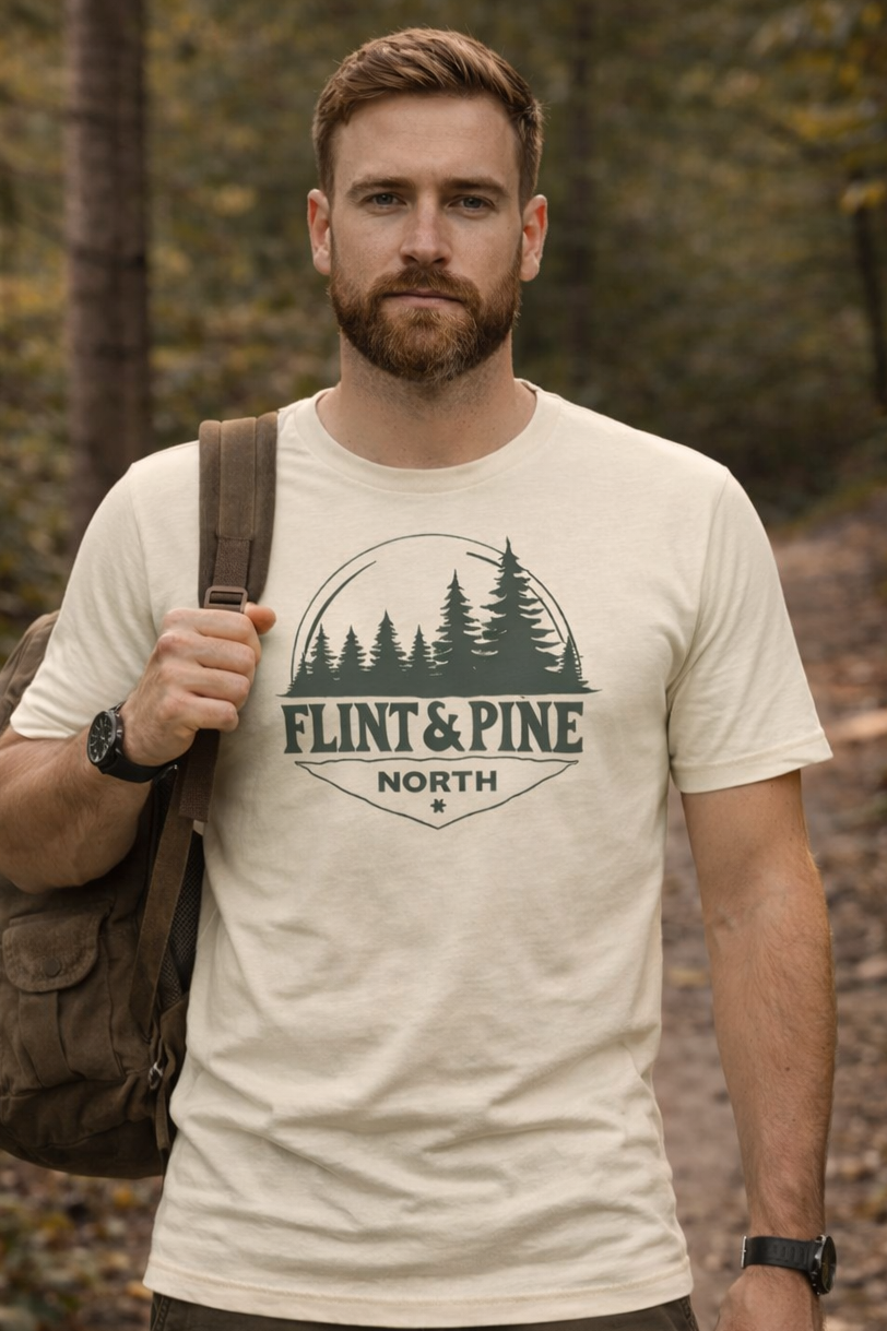 Flint & Pine North Heritage Tee