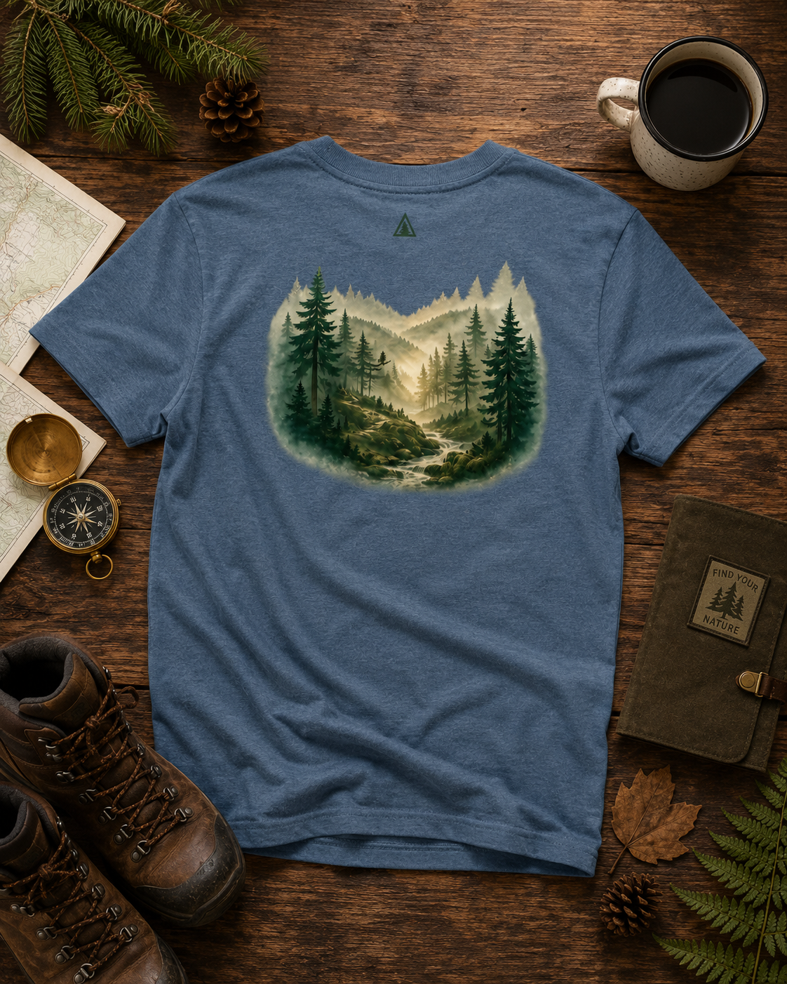 Stillness Finds Its Way Tee
