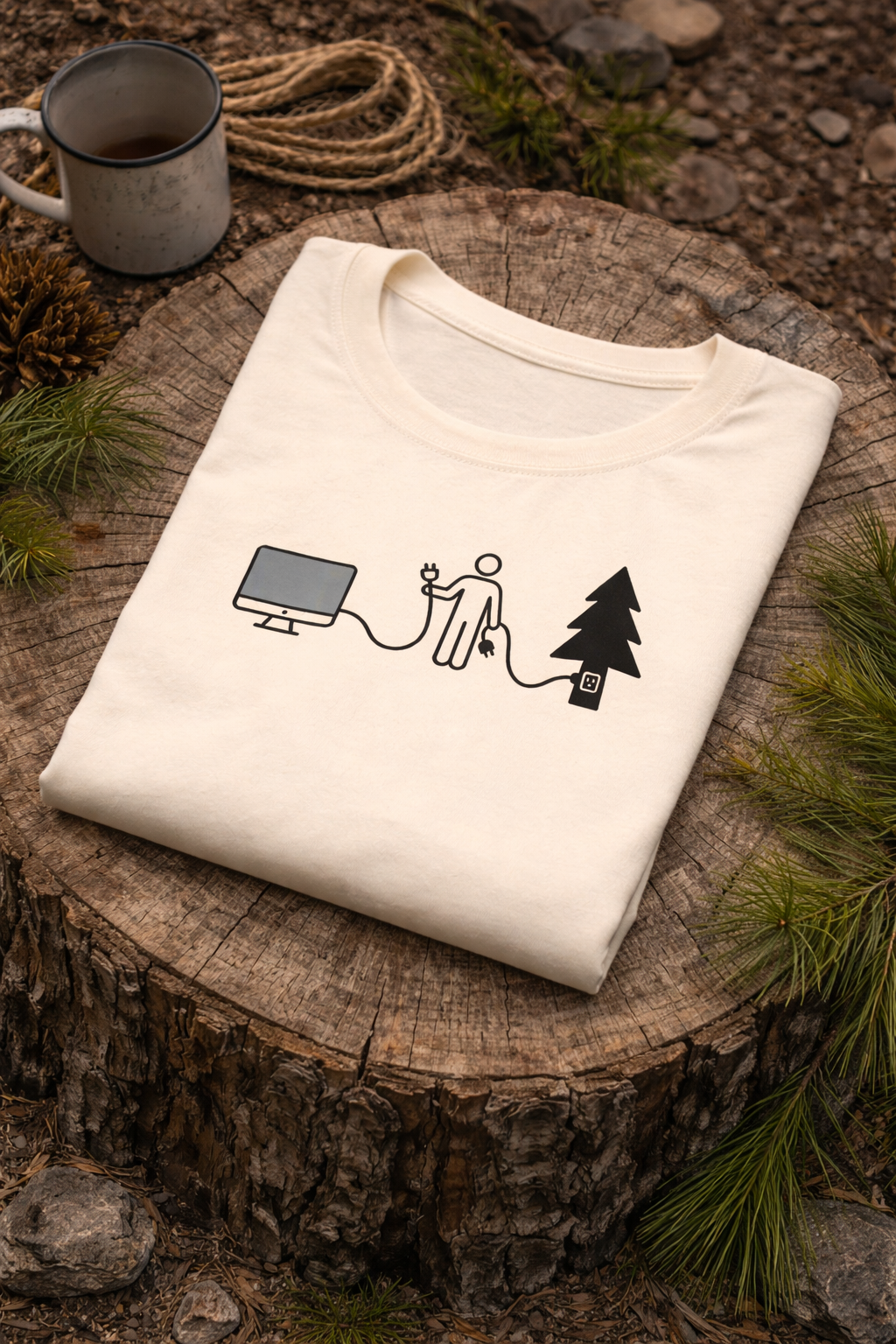 Choose to Disconnect tee