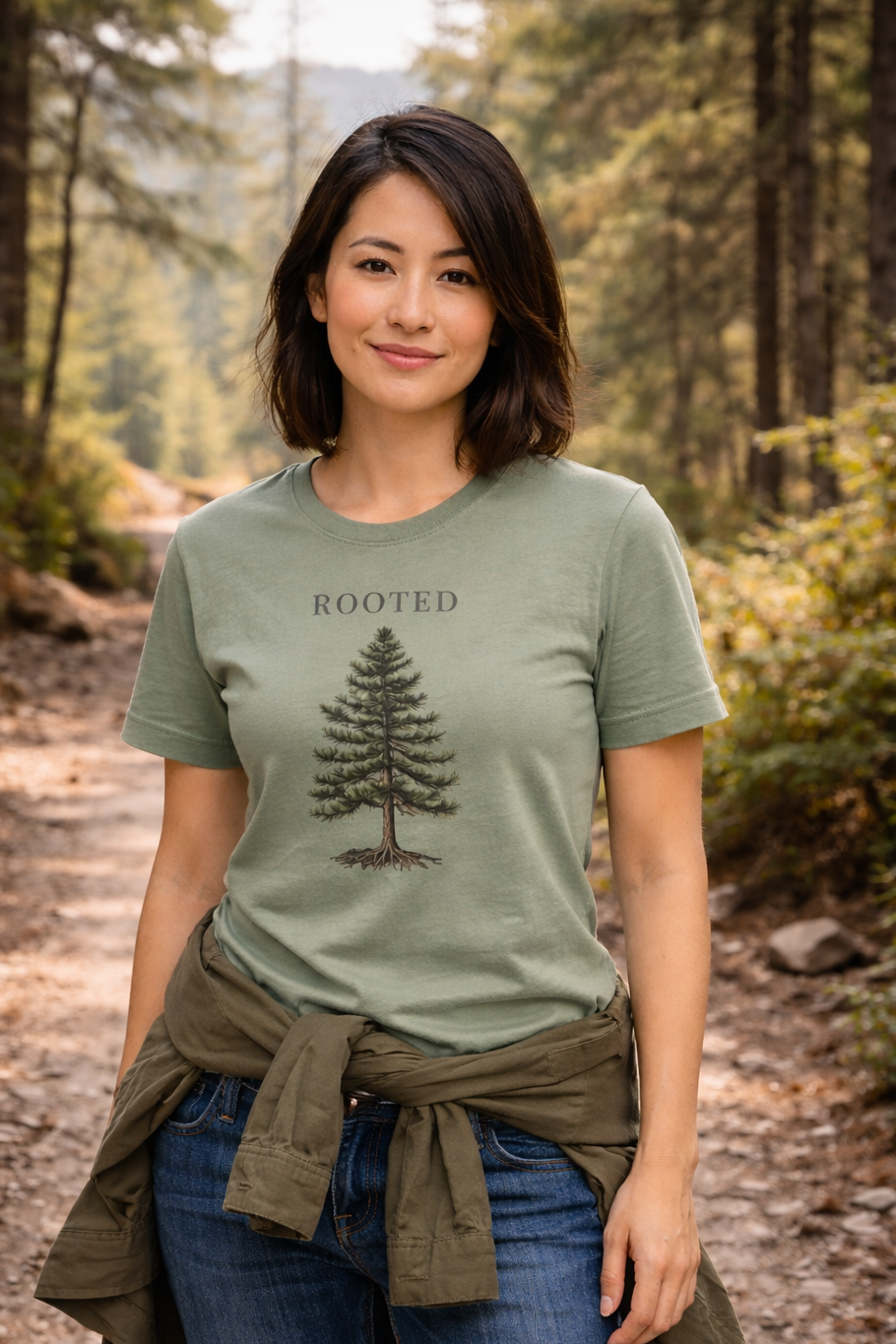 The Rooted Pine Tee