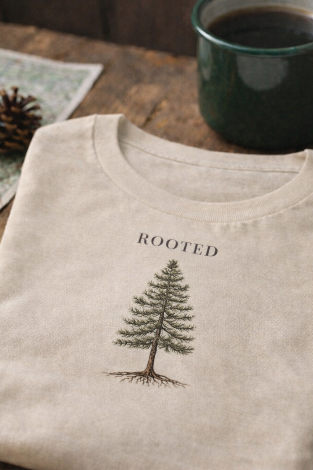 The Rooted Pine Tee