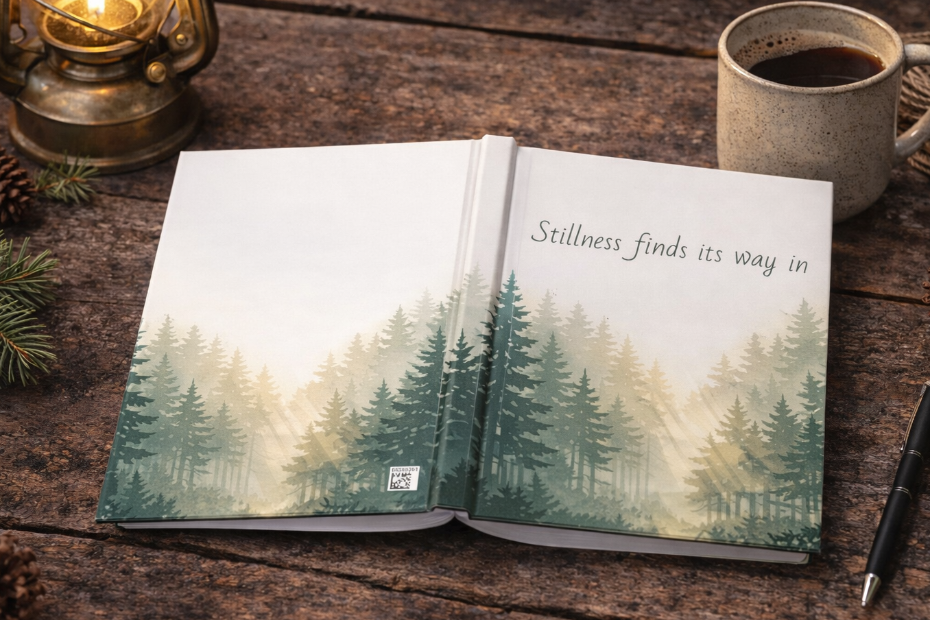 Stillness Finds Its Way · Hardcover Journal