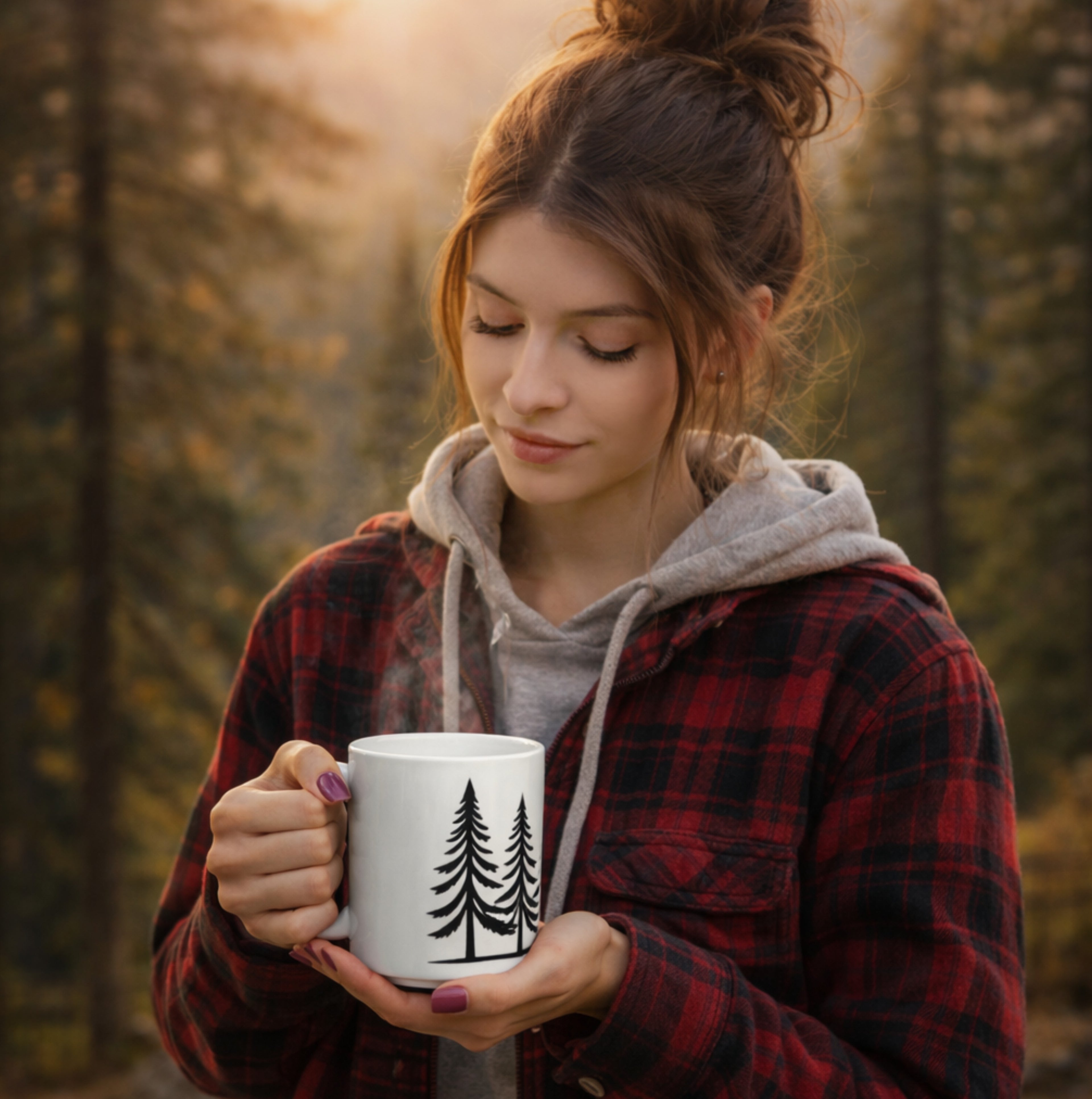 Morning in the Pines Mug