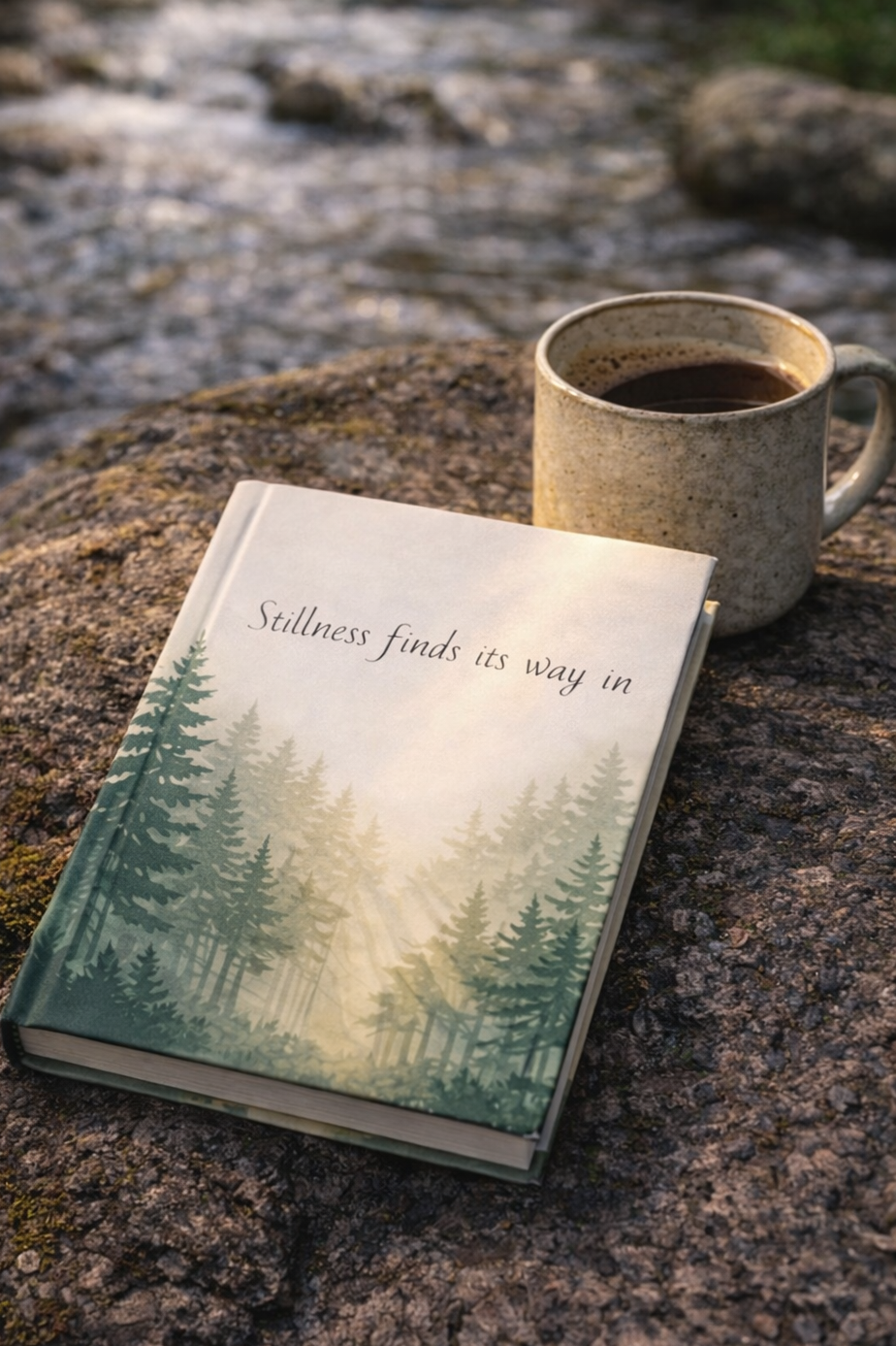 Stillness Finds Its Way · Hardcover Journal