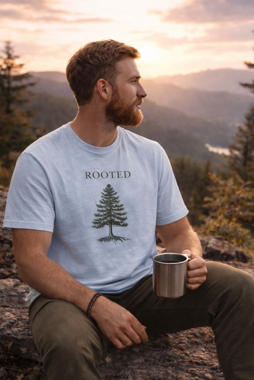 The Rooted Pine Tee