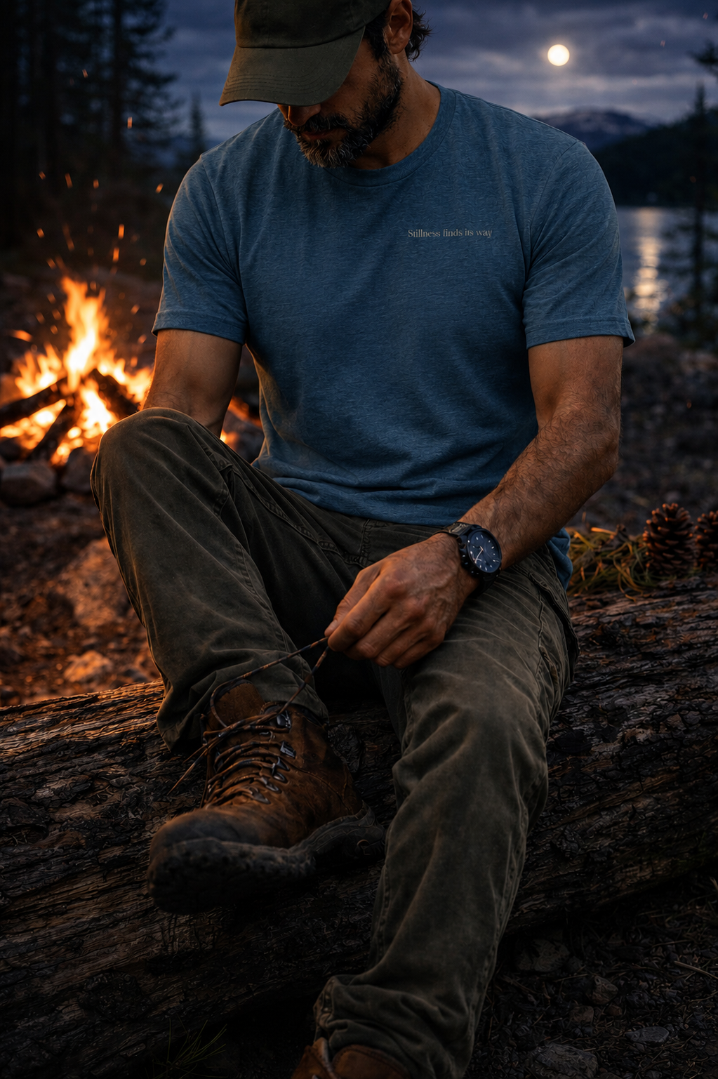 Stillness Finds Its Way Tee